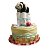 2 tier unisex nappy cake