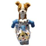 Baby boy nappy tricycle