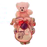 Baby girl nappy tricycle