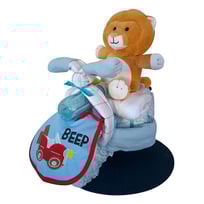 Baby boy nappy tricycle