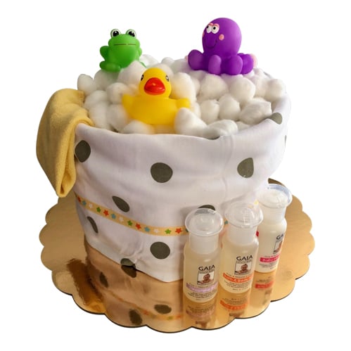 Splish splash unisex nappy cake